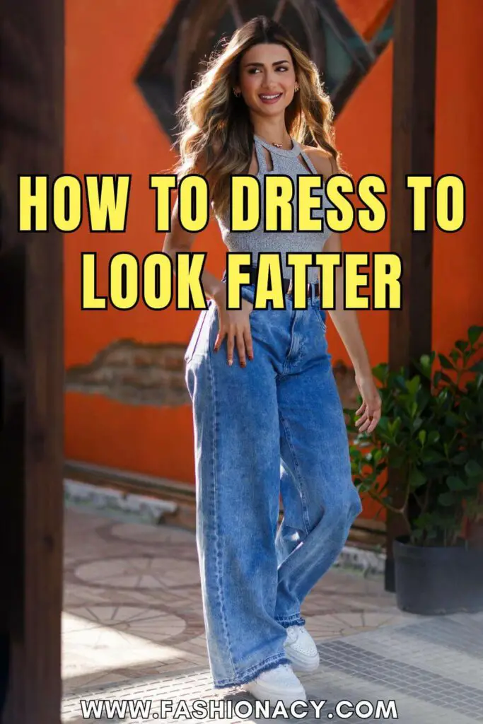 How to Dress to Look Fatter