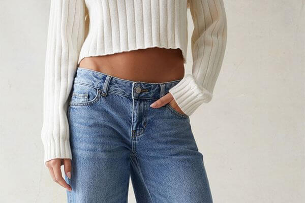 How to Make High Rise Jeans Low Rise