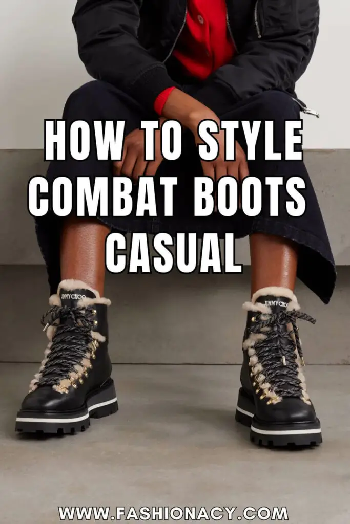 How to Style Combat Boots Casual