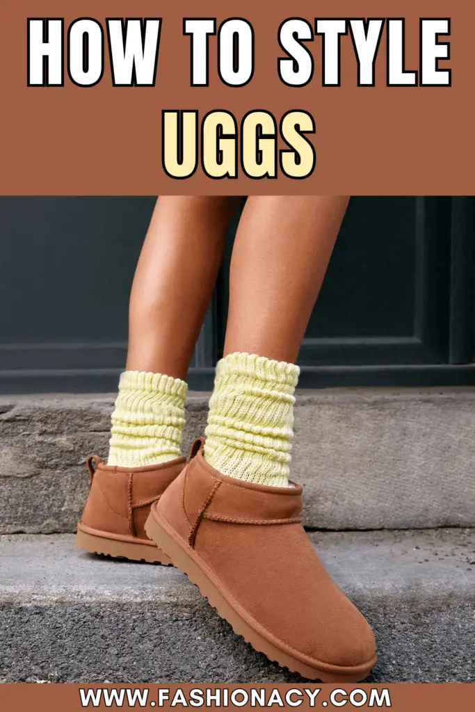 How to Style Uggs