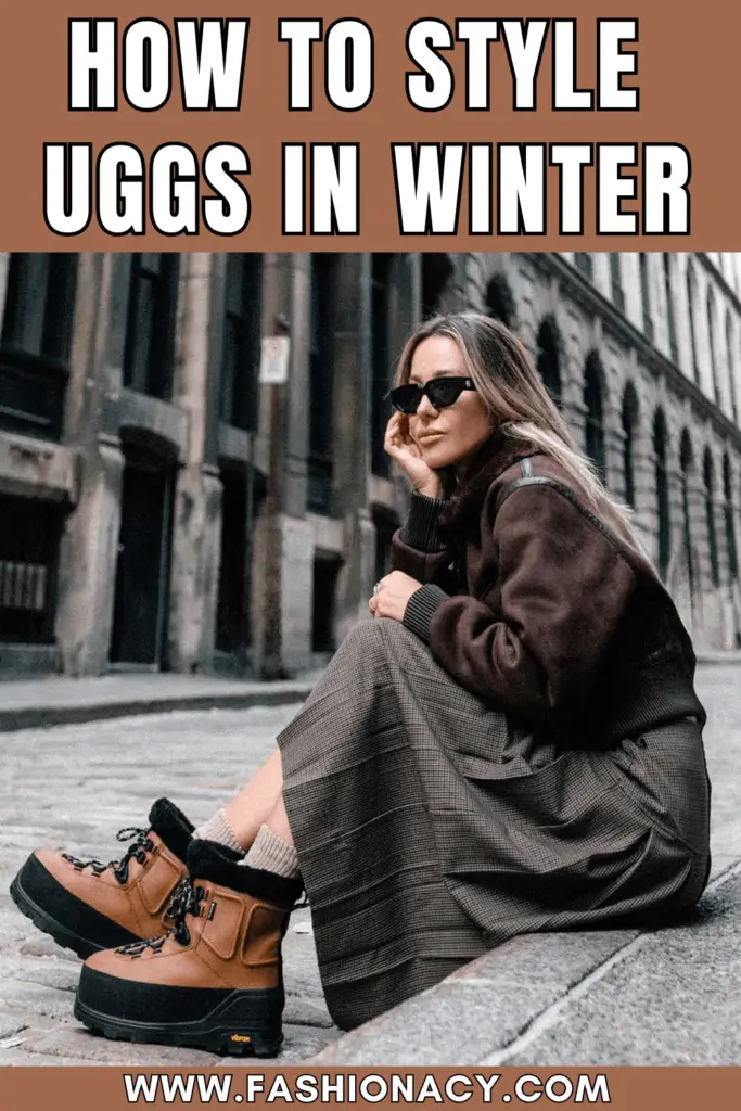 How to Style Uggs For Winter