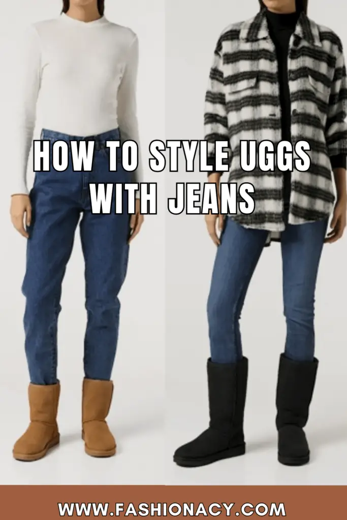 How to Style Uggs With Jeans
