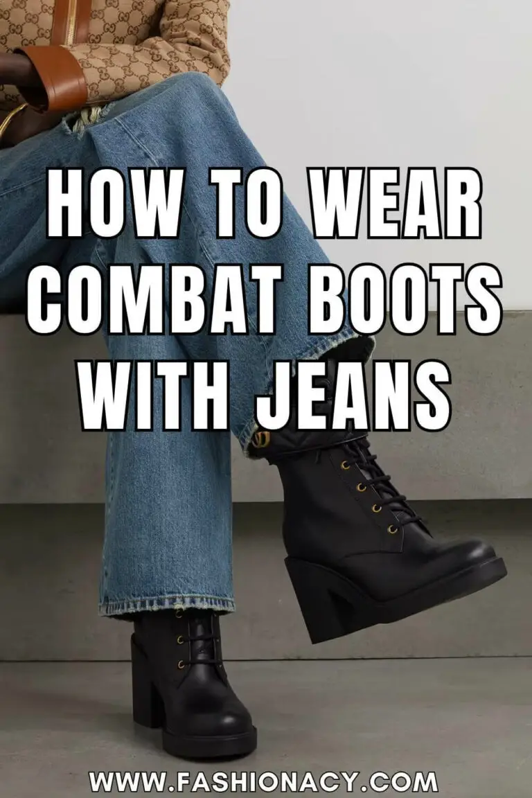 How to Wear Combat Boots