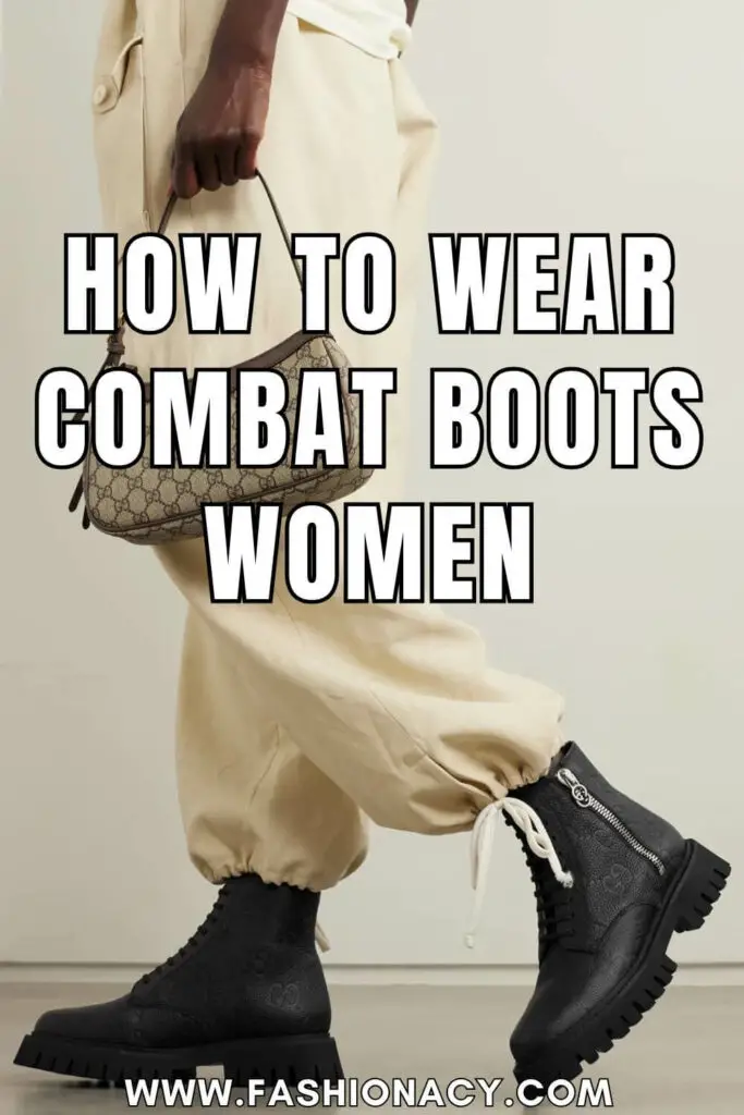 How to Wear Combat Boots Women
