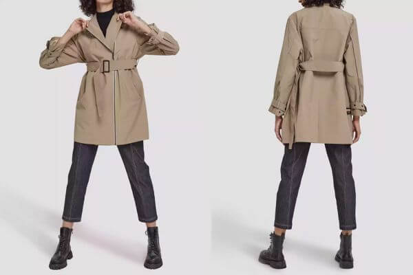 Khaki Trench Coat Outfit Women