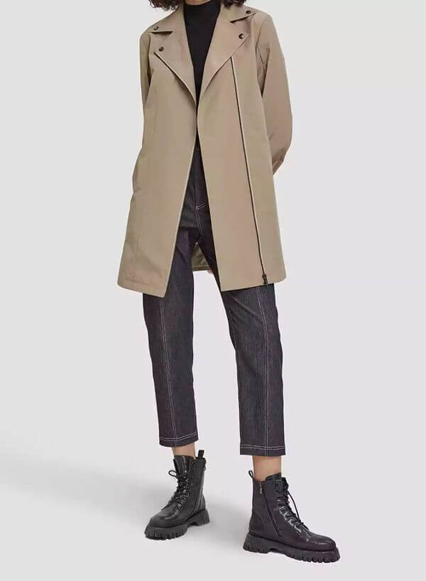 Khaki Trench Coat Outfit Women