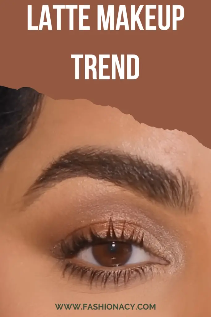 latte makeup trend