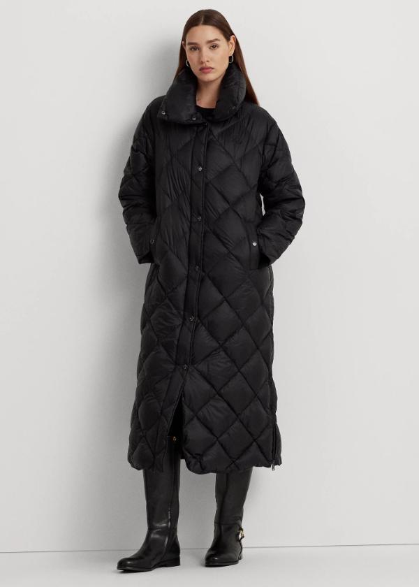 Black Quilted Coat Outfit