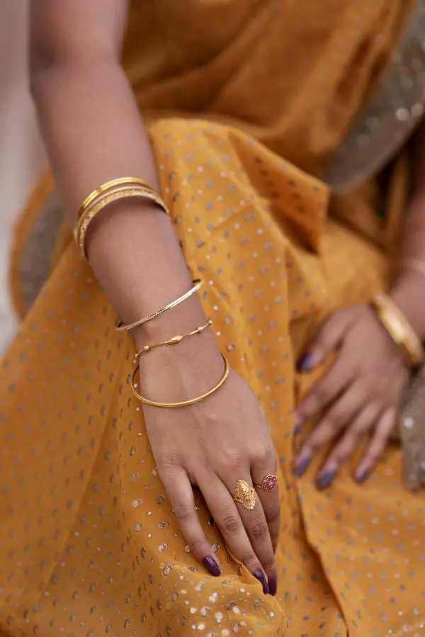 How to Style Gold Bracelets