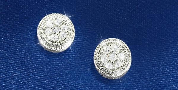 Lab Created Diamond Earrings