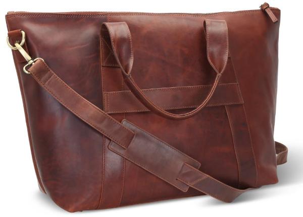 Leather Weekender Bag