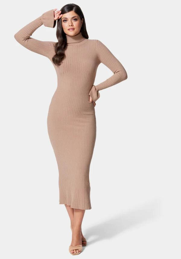 Long Bell Sleeve Dress