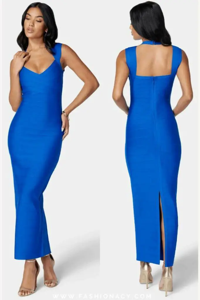 Maxi Bodycon Dress Outfits