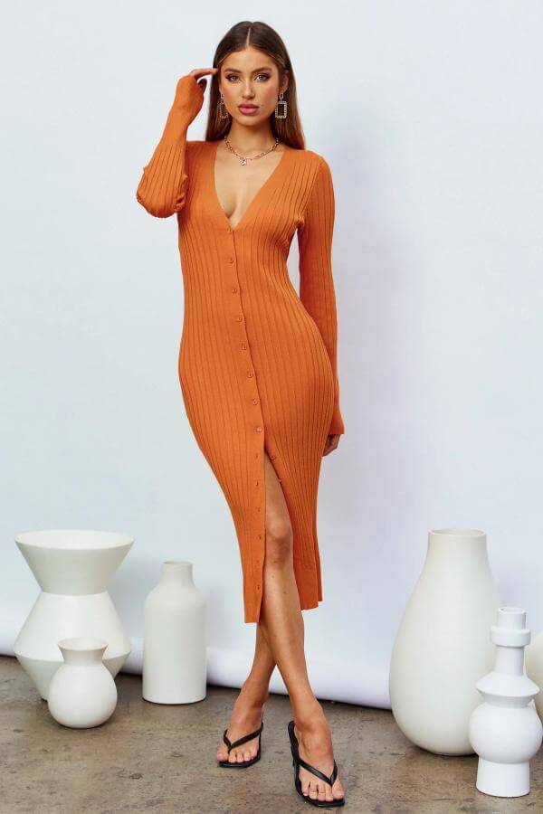 Orange Max Dresses