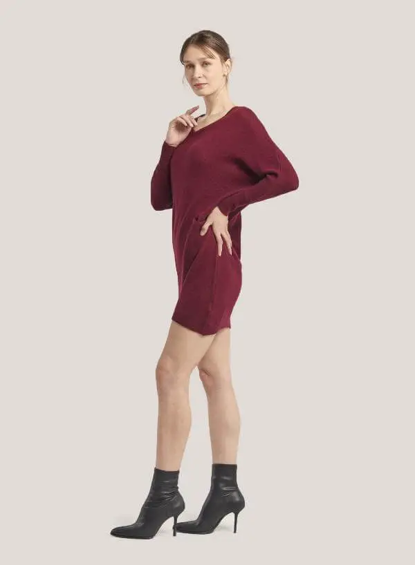 Short Wool Dress Outfit
