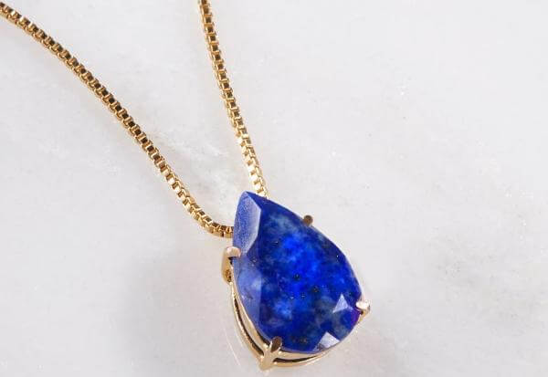 Silver Lapis Lazuli Pendant