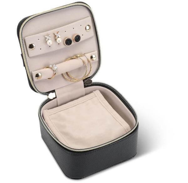 Small Travel Jewelry Case