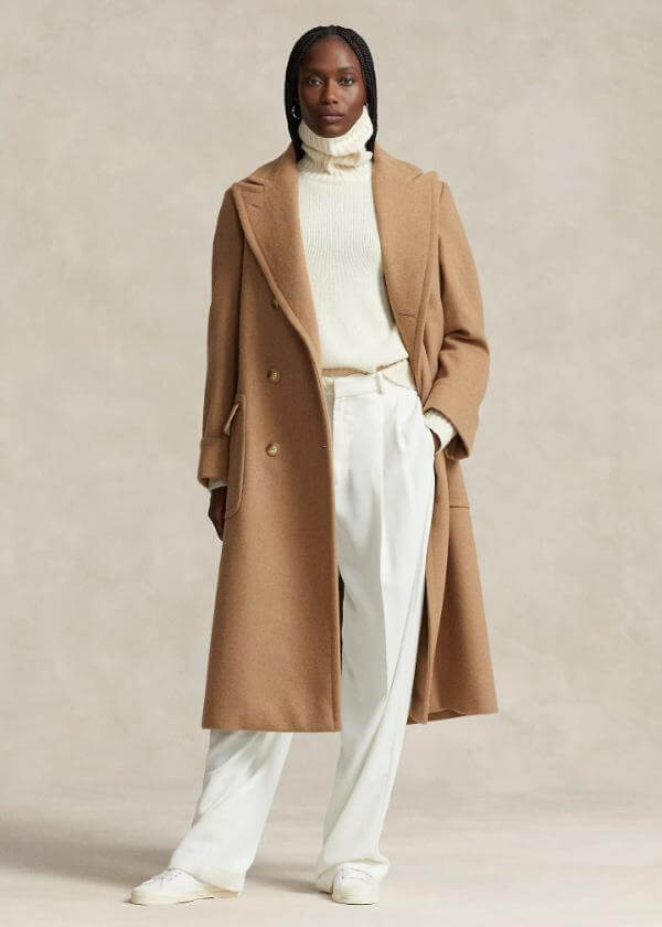 Camel Hair Polo Coat