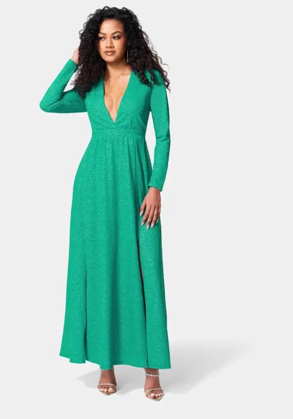 Green Maxi Dress Outfit