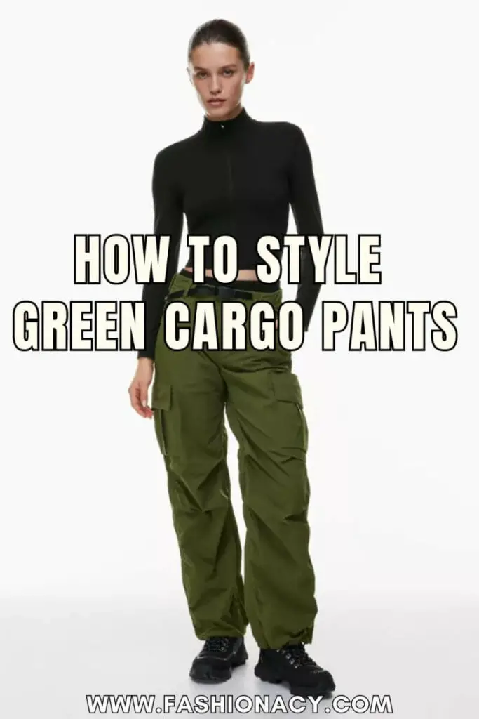 How to Style Green Cargo Pants