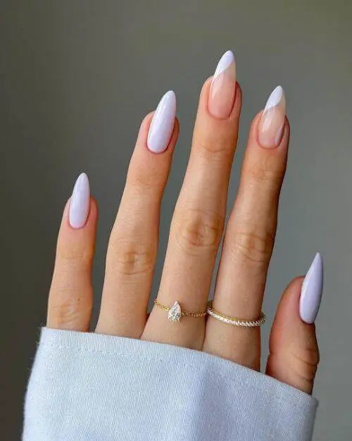 lilac nails