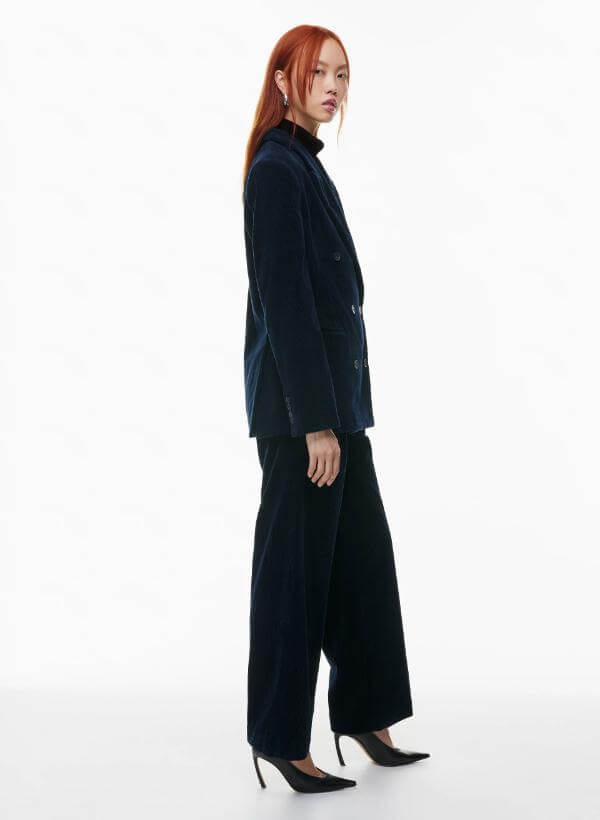 Corduroy Blazer Outfit Women