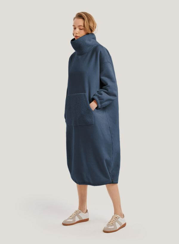 Oversized Winter Dress Outfit