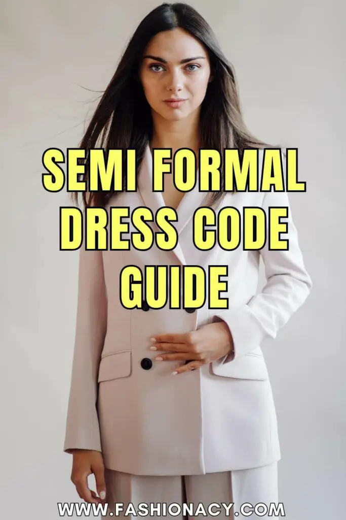 Semi Formal Dress Code