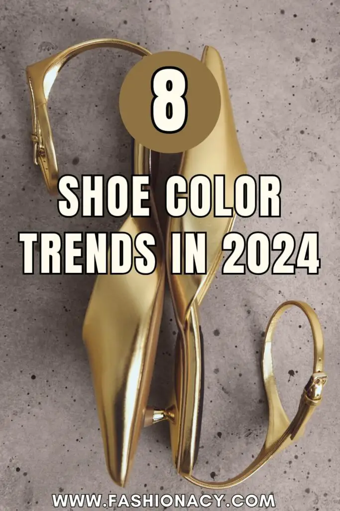 shoe color trends 2024