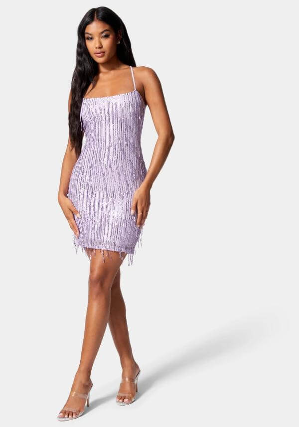 Short Purple Dress Parties