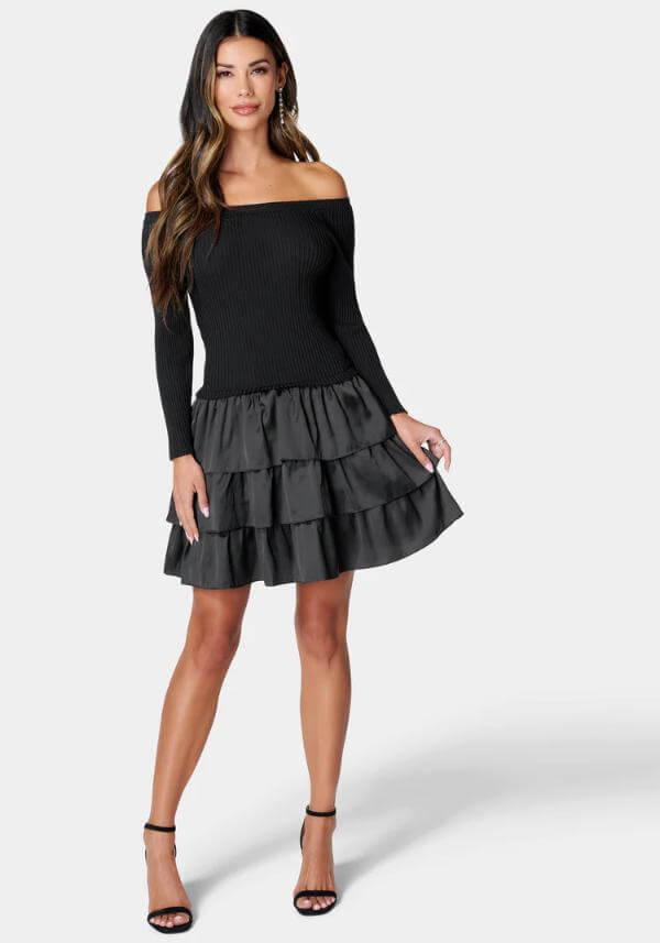 Short Tiered Dress Outfit Summer