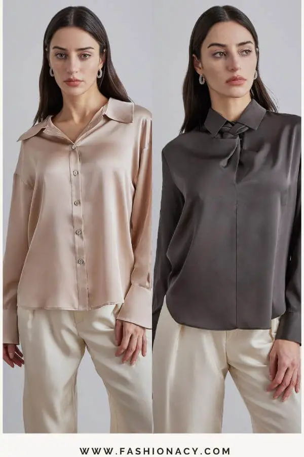 Silk Blouses For Women