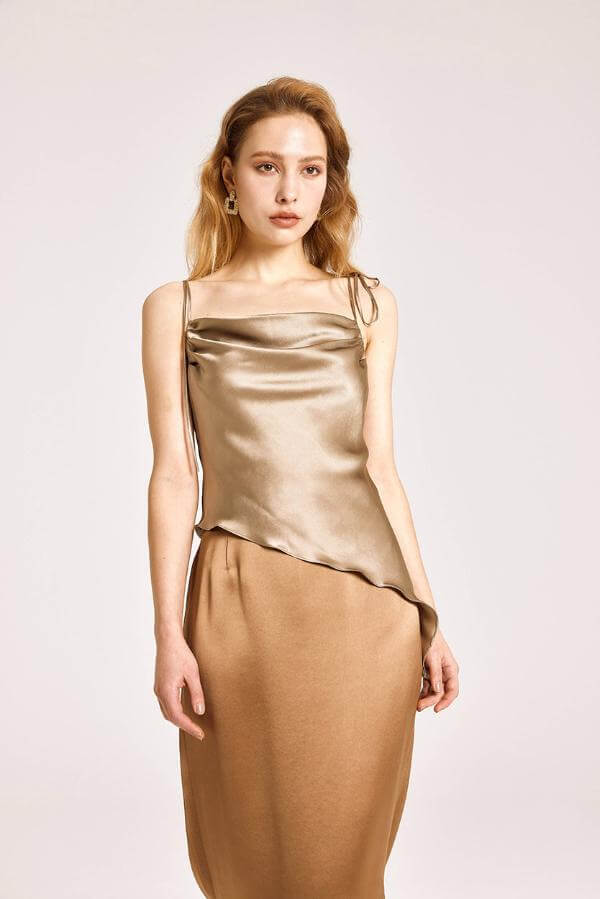 Silk Camisole Outfit Classy