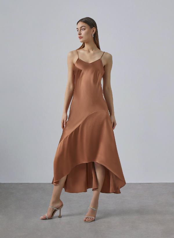 Slip Silk Dress Outfit