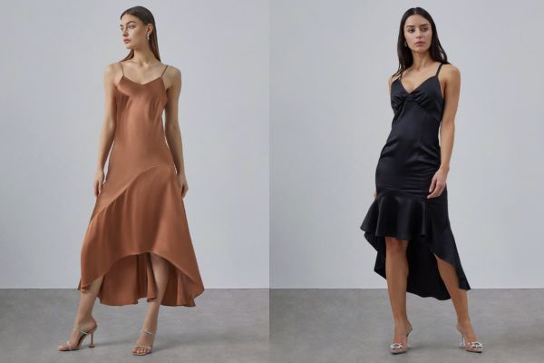 Slip Silk Dress Outfits