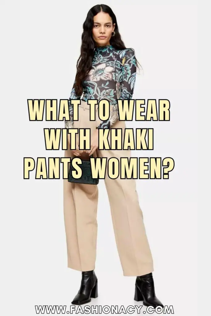 What to Wear With Khaki Pants Women