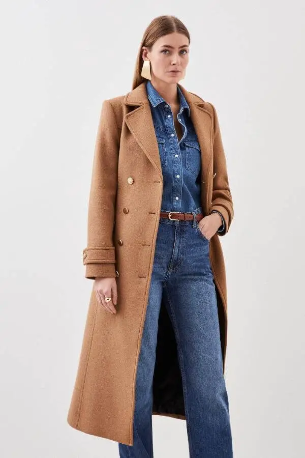 Wool Coat Outfit Casual