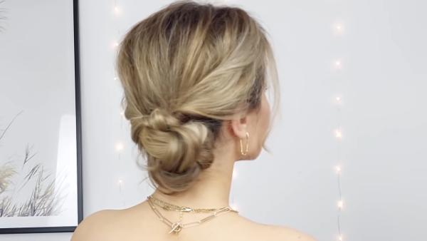 Braided Side Bun