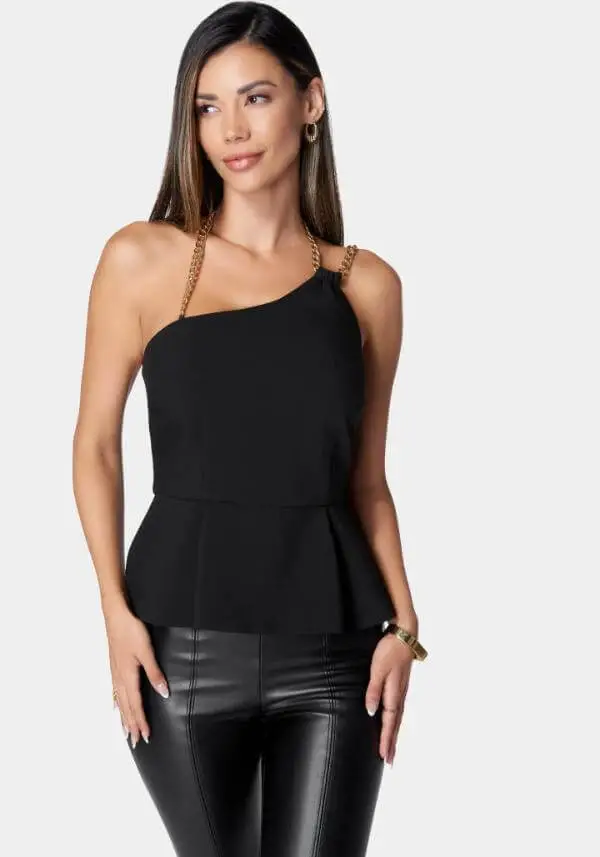 Chain Strap Top Outfit