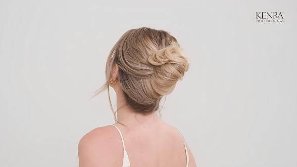 Easy Faux French Twist