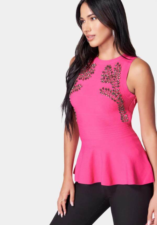 Embellished Top Outfit