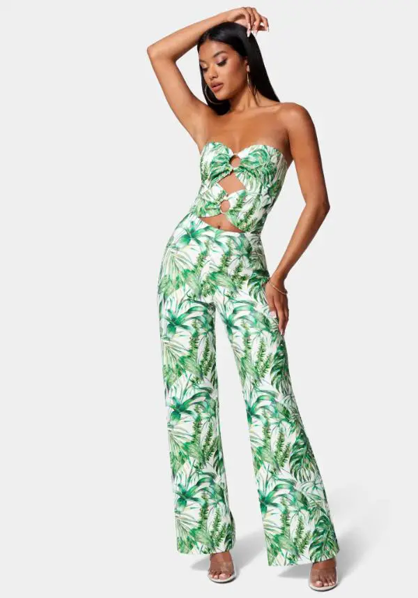 Floral Jumpsuit Outfit Summer