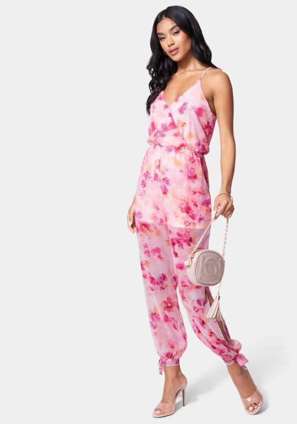 Floral Jumpsuit Outfit