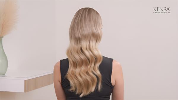 Glam Waves Hairstyle