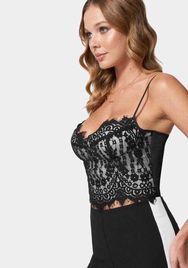 Lace Bustier Outfit