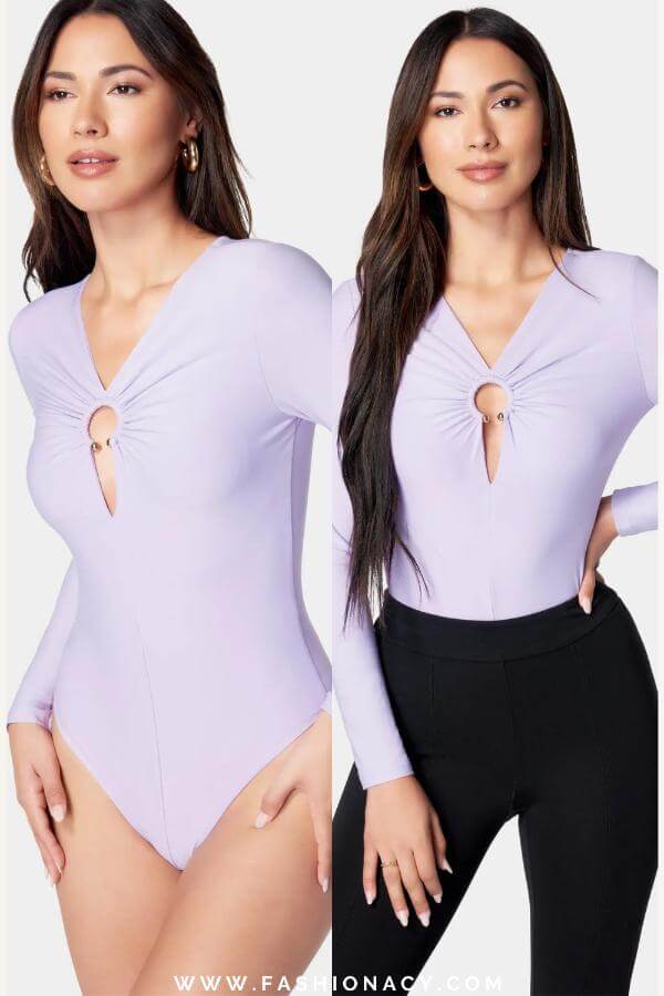 Long Sleeve Bodysuit Women