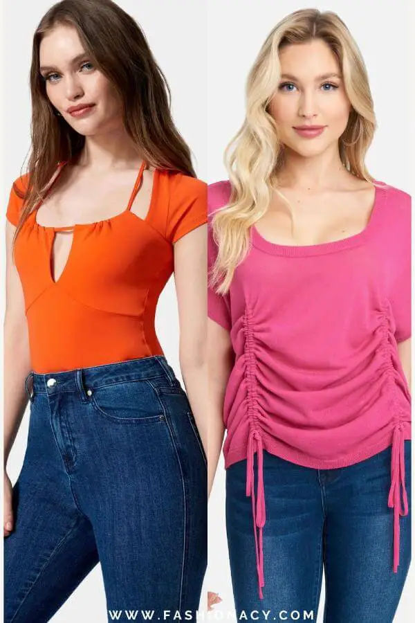 Short Sleeve Tops Casual