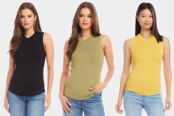 Sweater Tank Tops