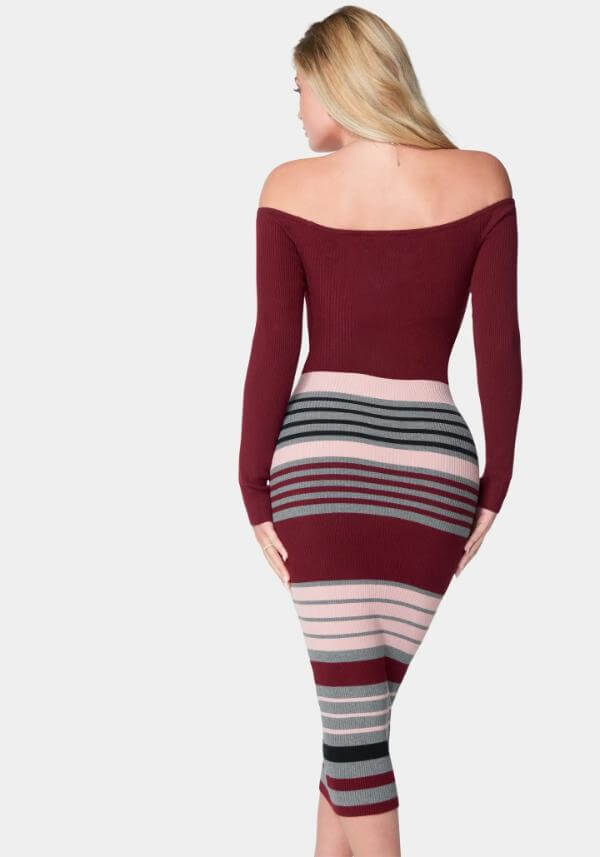 Women Stripe Dresses