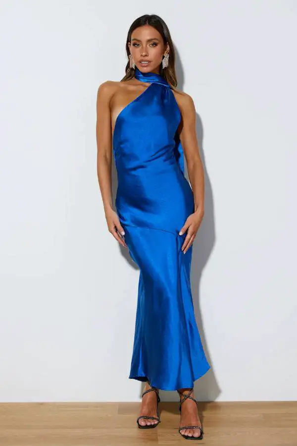 Blue Long Dress Formal